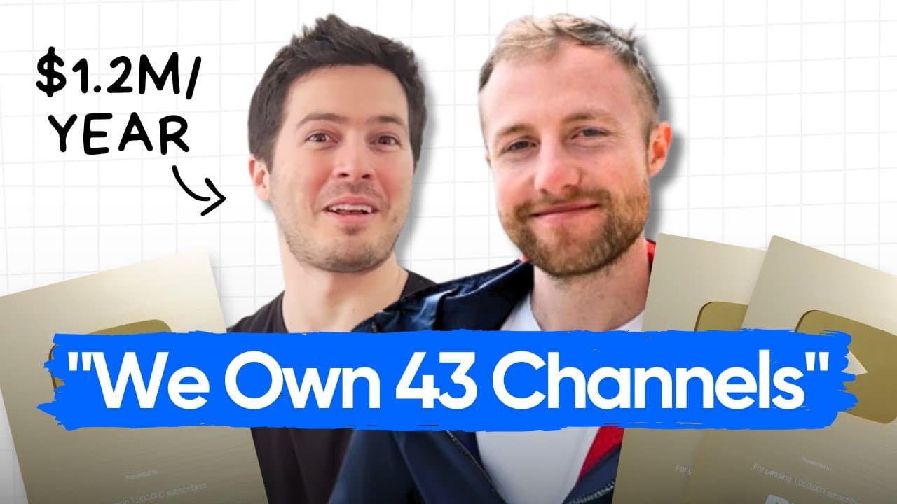 We Make $1.2M/Year With Animation YouTube Channels