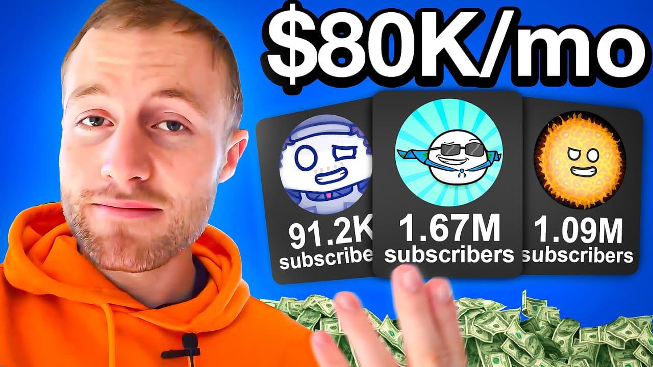 How I Make $1,000,000/Year Making Cartoons On YouTube
